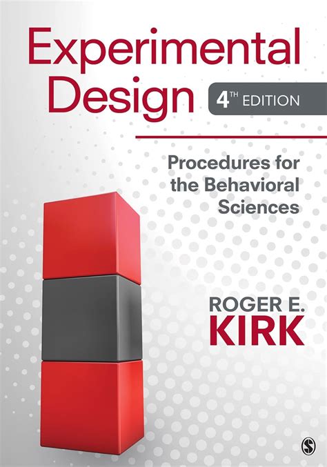 experimental design procedures for the behavioral sciences Reader